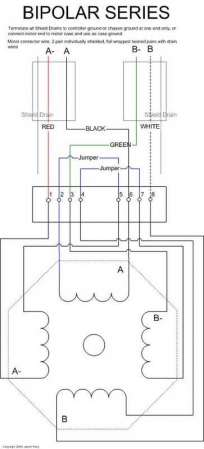 Stepper Motor Controls Wiring Diagram