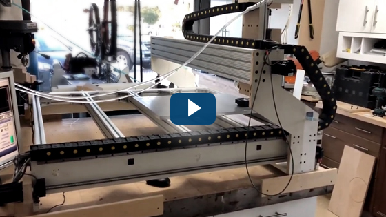 CNC playing music